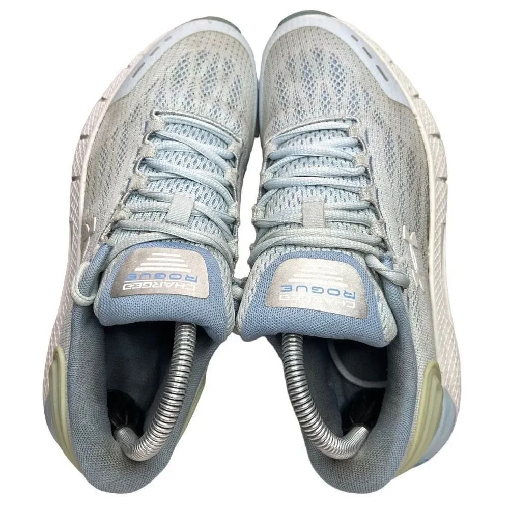 Under Armour Charged Rogue Size 8 Women's Blue 3021247-300 Running Shoe Sneaker